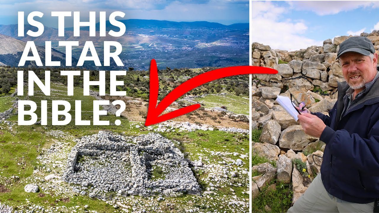 Exploring Joshua’s altar in Israel